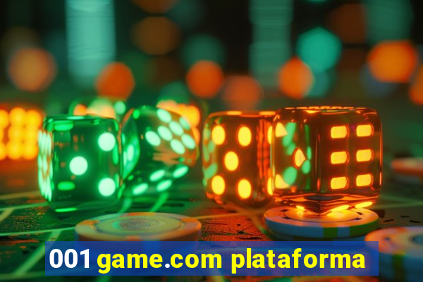 001 game.com plataforma